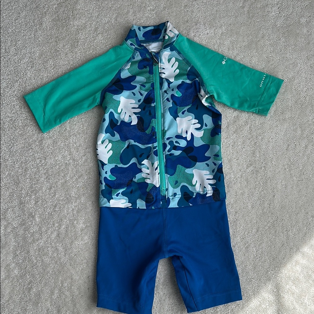 Columbia Omni-Shade Sunguard Swimsuit 3T